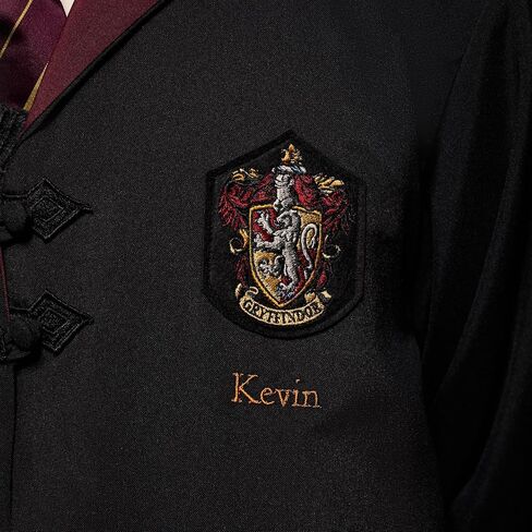 Harry Potter Personalized Gryffindor Robe - Official Hogwarts House Costume with Embroidered Crest & Wand Pocket - M-L in Saudi Arabia