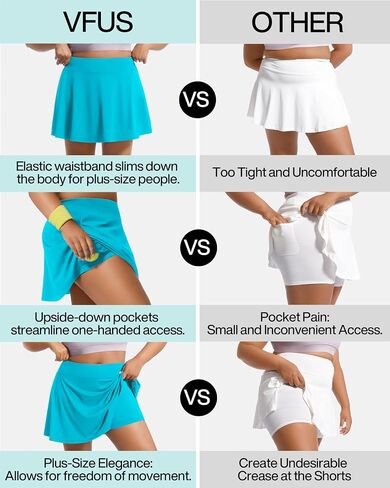 Women's Tennis Skorts with 2 Pockets Plus Size Golf Skirts High Waisted Pleated Athletic Skirt for Pickleball Running(3X-Large, Black) in Saudi Arabia