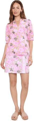 Lilly Pulitzer، Womens، Daye Mini Skort، فستق معكرون النحل للركبتين، 12 in Kuwait