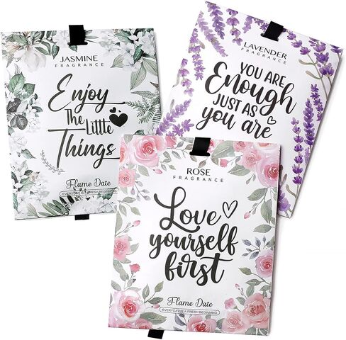 6 Pack Scented Sachets with Motivational Message Gift for Girlfriends Parties Women Birthday in Kuwait