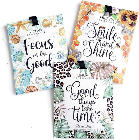 6 Pack Scented Sachets with Motivational Message Gift for Girlfriends Parties Women Birthday in Kuwait
