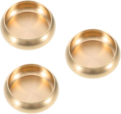 3pcs Decorative Ashtray for Office Home Vintage Style Ash Tray Light Luxury Design Easy to Clean Symbolic of Wealth Luck for Restaurants Living Rooms in Saudi Arabia
