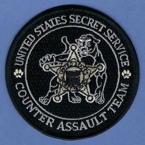 Embroidered Patch - Patches for Women Man - U.S. Secret Service Counter Assault Team (CAT) Patch in Saudi Arabia