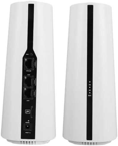 5G Router with Sim Card Slot, 2.4G 5.8G Dual Band 5G Modem, Support 32 Users 5G NR NSA SA Internet Router for Smarthome, Office, Indoor (US Plug, 100‑240V) in Saudi Arabia