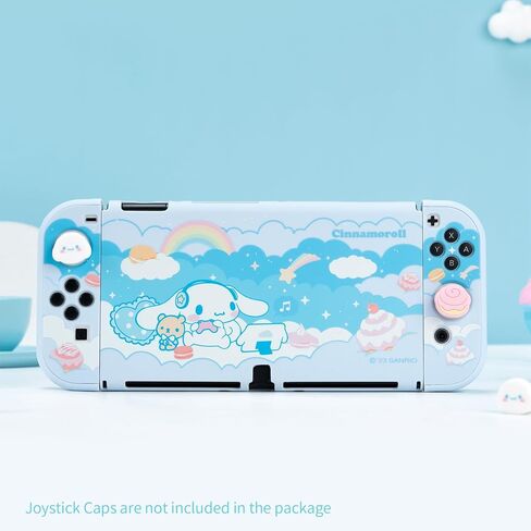 Switch Protective Case for Switch OLED,Kawaii Cartoon Protective Shell,Hard PC Slim Cover Case Compatible with Nintendo Switch OLED Console and Joy Con in Kuwait