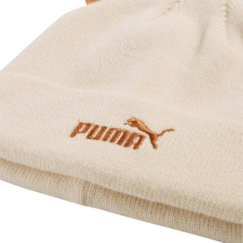 قبعة صغيرة كاجوال من PUMA للأطفال البنات ذات تاج متوسط ​​- أوف وايت in Kuwait