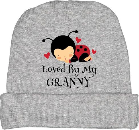 قبعة Inktastic Granny Loves Me Girls Ladybug Baby Beanie in Kuwait