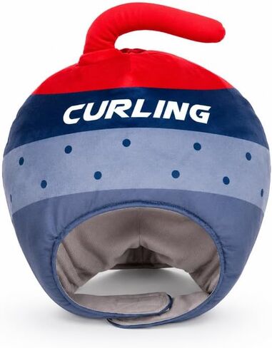 قبعة Petitebella Curling Stone القطيفة، قبعة شتوية جديدة لمحبي الرياضات الشتوية والأزياء التنكرية للمراهقين in Kuwait