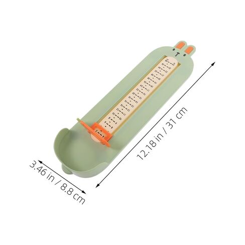 2pcs Shoe Measuring Device Foot Measuring Ruler Home Use Foot Gauge Accurate Shoe Size Measurement Tool for Boys in Kuwait