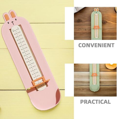 2pcs Shoe Measuring Device Foot Measuring Ruler Home Use Foot Gauge Accurate Shoe Size Measurement Tool for Boys in Kuwait