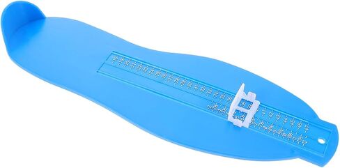 minkissy Adult Foot Measuring Device Shoe Measuring Gauge with Size Chart Portable Foot Sizer for Men Women and Home Use Blue in Kuwait