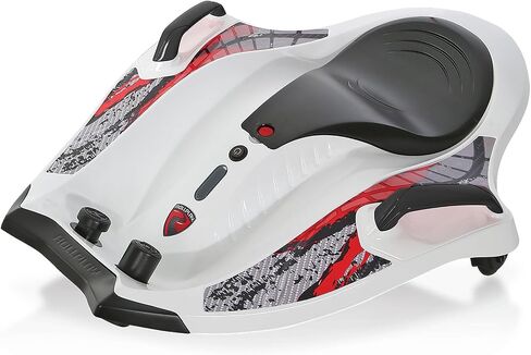 Rollplay Nighthawk NexGen Electric Ride On Toy for Ages 6 & Up with High Power 24V Lithium Ion Battery, Side Handlebars for Steering, and a Top Speed of 6.5 MPH, Black in Saudi Arabia