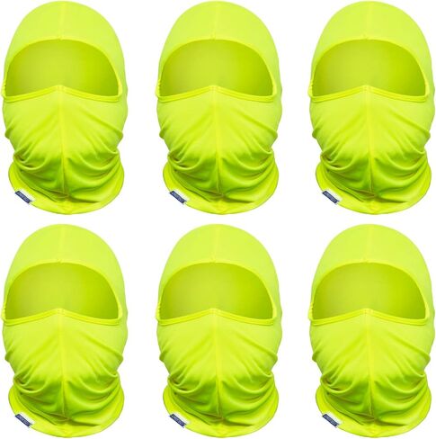 JORESTECH Safety Balaclava High Visibility Yellow for Sun Cold Protection in Kuwait