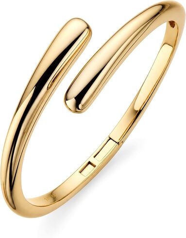 Gold Bangle Bracelets For Women,14k Gold Filled Bangle Bracelets,Chunky Hinged Bangle Bracelet,Bangle Bracelets Non Tarnish, Jewelry For Women Mothers Valentines Christmas in Saudi Arabia