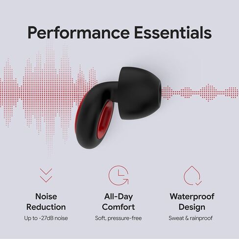 Artevive The Original Motorcycle Ear Plugs - Wind Noise Reduction 27 dB Hearing Protection for Riding - Moto Earplugs Comfort Fit for All Helmet Types in Kuwait