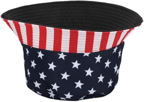 4th of July Bucket Hats for Women Men American Flag Bucket Hat Red White and Blue Hats Packable Outdoor Sun Hat in Saudi Arabia