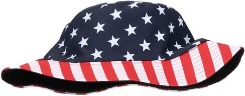4th of July Bucket Hats for Women Men American Flag Bucket Hat Red White and Blue Hats Packable Outdoor Sun Hat in Saudi Arabia