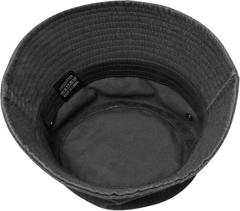 Bucket Hat Summer Washed Denim Cotton Sun Hats Travel Beach Fishing Fisherman Cap in Saudi Arabia