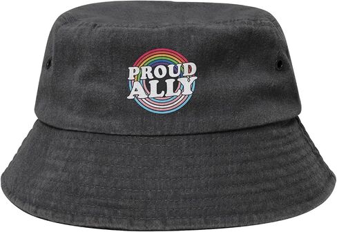 Bucket Hat Summer Washed Denim Cotton Sun Hats Travel Beach Fishing Fisherman Cap in Saudi Arabia