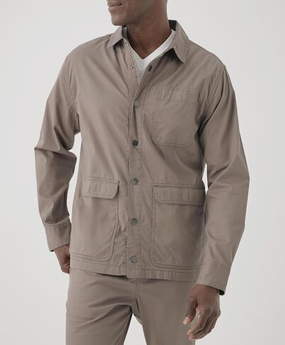 Pact Organic Cotton Men's Flannel Lined Jacket in Kuwait