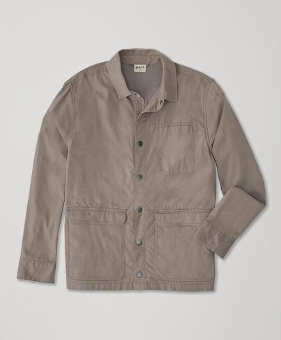 Pact Organic Cotton Men's Flannel Lined Jacket in Kuwait