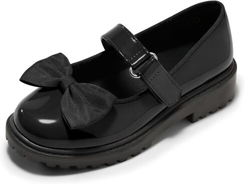 أحذية Coutgo Girls Mary Jane Dress Shoes ذات مقدمة مغلقة وكعب مكتنز وكعب مسطح بدون كعب وأحذية بدون كعب للمدرسة in Kuwait