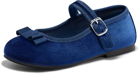 أحذية Coutgo Girls Mary Jane Dress Shoes ذات مقدمة دائرية وأحذية باليه مسطحة لحفلات الزفاف وحفلات الزفاف in Kuwait