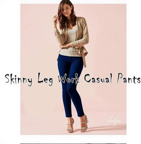 Women Dress Pants Stretch Comfy Business Casual Work Pants with Pocket in Saudi Arabia