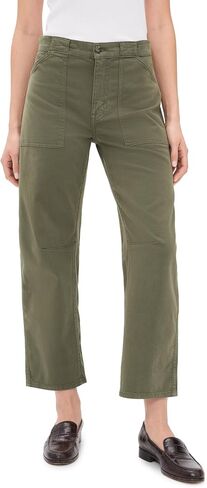 Madewell Women's The Darted Barrel Leg Utility Pants in Saudi Arabia