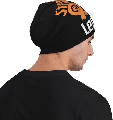 DIMAZ Leukemia Awareness Knit Beanie Hat Unisex Skull Cap Knitted Skull Beanies Warm Caps Black in Kuwait
