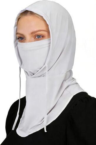 Cooling Summer Balaclava Breathable Face Mask for Men Women Sun UV Protection Full Head Cover for Motorcycle Cycling in Kuwait