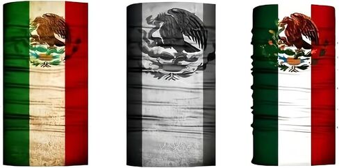 Skull Mexico Sun Scarf Tube Skeleton Bandana Neck Gaiter Balaclava for Outdoor Sports in Saudi Arabia