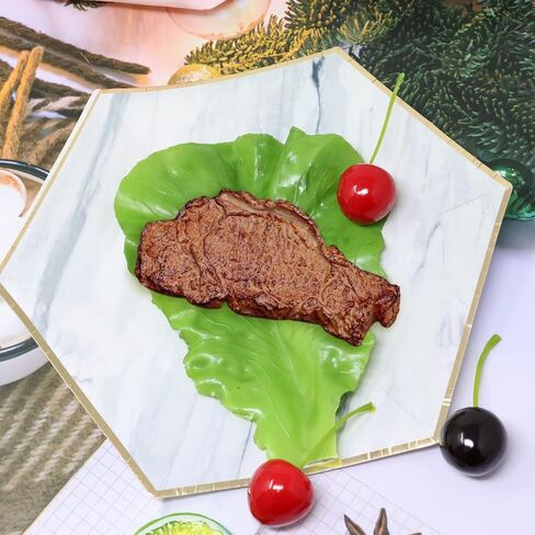 4PCS Artificial Lettuce Leaves Realistic Faux Lettuces Simulation Vegetable Model Props for Home Decoration Display Cabinet Party Pub Photography Festival Decoration in Kuwait