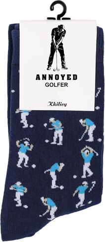 Annoyed Golf Socks for Men,Fathers Day Gift for Dad Husband Stepdad, Funny Golf Accessories Gifts for Men in Kuwait