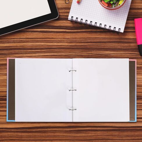 Pressed Flower Photo Album with Sticky Pages 3-ring Binder Scrapbook for Botanical Specimens and Dried Flower Collection, Gradient Color, Suitable for Wedding, Travel, and Family in Kuwait