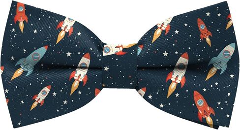 Boys Bow Tie Pre-Tied Adjustable Classic Formal Bowties Tuxedo Cute Pattern Wedding Party for Kids Girls in Saudi Arabia