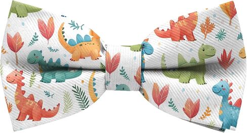 Boys Bow Tie Pre-Tied Adjustable Classic Formal Bowties Tuxedo Cute Pattern Wedding Party for Kids Girls in Saudi Arabia