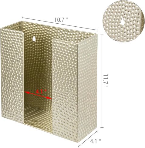 MyGift Matte Black Paper Towel Holder, Commercial High Capacity Bathroom Wall Mounted Folded Paper Towel Dispenser for Restaurants, Hotels, Retail in Saudi Arabia