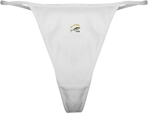 CafePress Yellowfin Tuna Classic Thong Underwear, Womens Panties in Kuwait