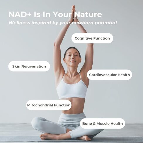 NAD+ Supplement 1000mg with Ca-AKG and Resveratrol in Saudi Arabia