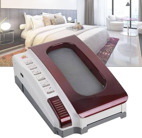 Electric Shoe Brushes,Self-Cleaning Shoe Sole Cleaning Machine,Quickly Clean Shoe Sole Dust in 5 Seconds,Low Noise (Red) in Kuwait
