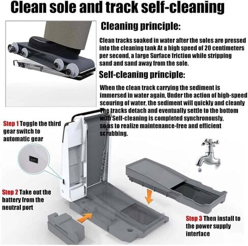 Shoe Brushes,Self-Cleaning Shoe Sole Cleaning Machine,Outdoor Shoe Scraper Cleaner Brush,for Families, Businesses, Hotels (Gold) in Kuwait