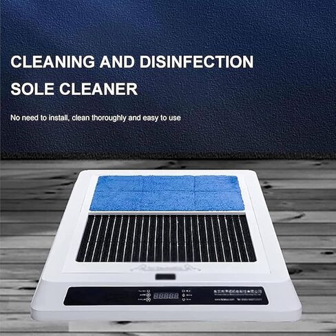 Automatic Shoe Cleaner & Polisher, Fully Automatic Sole Cleaning Machine with Water Reminder, Entrance Shoe Brush, Ideal for Home & Office Use, Effortless Shoe Care in Kuwait