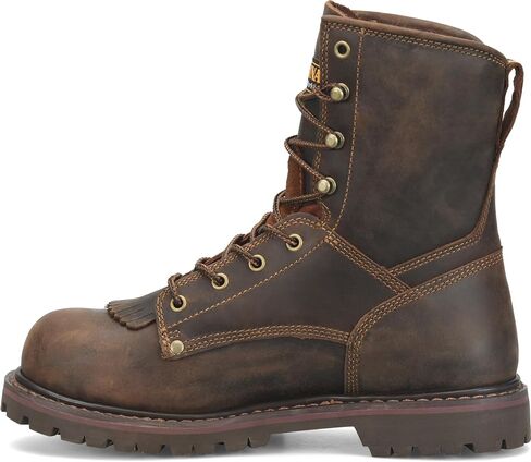 Carolina 28 Series 8" Composite Toe Waterproof Work Boots for Men - Scubaliner Waterproof Protection - EH Rated Safety Shoes for Men - Removable Footbed & Work Shoes with Lug Outsole in Kuwait