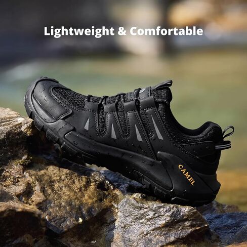 CAMEL CROWN Men's Hiking Shoes Athletic Shoes Quick Dry Outdoor Sports Low-Top Trailing Trekking Camping Walking in Kuwait