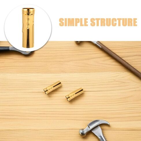 PRETYZOOM 10pcs E14 Candle Socket Covers for Chandelier, Iron Material with Quick and Easy Installation, Elegant European Design, Golden Color, for Home Lighting Replacement in Kuwait