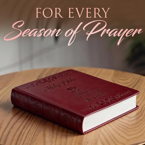 Personalized Saint Thérèse Bible (NABRE Edition) – Custom Engraved Catholic Bible – Elegant Devotional Gift for Prayer & Study in Saudi Arabia