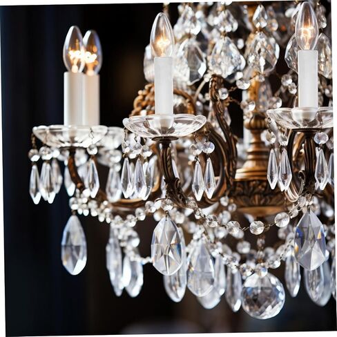 minkissy 6pcs White Iron Candle Socket Covers Compatible with E14 Bulb Bases, European Style Hanging Lamp Base Sleeves, Resist Deformation, for Lighting Fixtures and Chandeliers in Kuwait