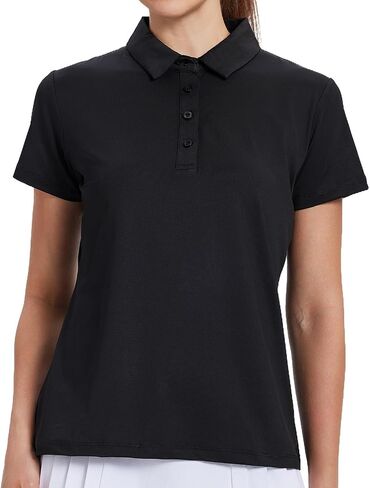 Women's Polo Shirts, Short Sleeve Dry Fit Moisture Wicking Performance Polo Shirt in Saudi Arabia