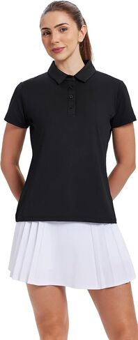 Women's Polo Shirts, Short Sleeve Dry Fit Moisture Wicking Performance Polo Shirt in Saudi Arabia